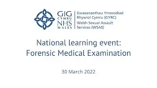 WSAS National Learning Event: 30 March