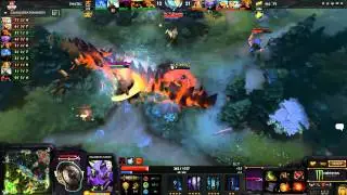 Fnatic vs Na'Vi Teamfight 4 Match 1 Live Commentary HyperX D2L Western Challenge June 23, 2014