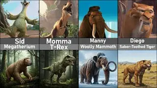 Ice Age Characters in Real Life