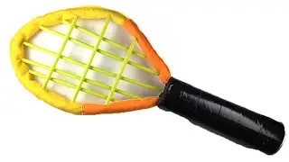 Tennis racket surprise maken
