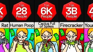 Probability Comparison: Would You Eat ____ For $1,000?