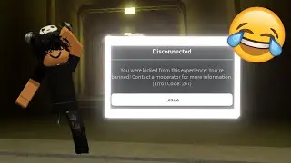 So I got banned..