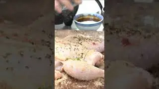 Black Garlic Chicken on the BBQ Smoker | Sous Chef UK