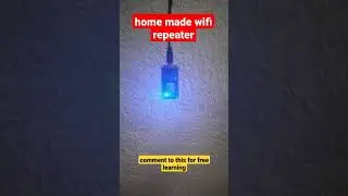 Home made repeater low cost and easy to learn#nodemcu #repeater