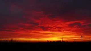 Gün Batımı Time Lapse / Sunset Time Lapse / 4K / Relax