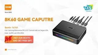 8K60 Game Capture will be shown during 2024 CES show