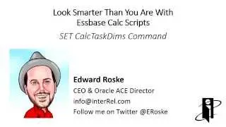 Essbase SET CalcTaskDims Command