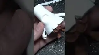 Making the fall guys chicken costume #clayart #fallguys