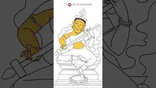 #durga #mahalaya #drawing #durgamaa #durgapuja #agomoni #art #shorts #painting #puja #navaratri