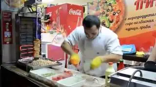 Продавец шаурмы 100 го уровня