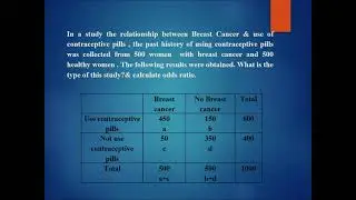 Revision of epidemiological studies