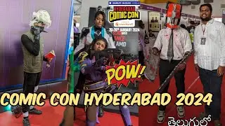My Honest Experience at Hyderabad Comic con 2024 as an anime fan