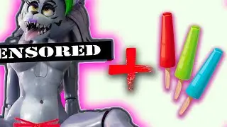Roxanne Wolf - ALL CLOTHES + ICE CREAM = ? | FNAF ANIMATION