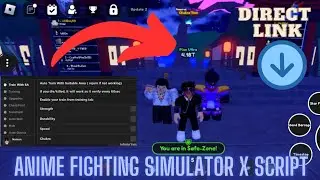[Update 4] Anime Fighting simulator X Script | Autofarm | Roblox Executor Mobile and Pc