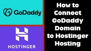 How To Connect Domain with Hosting  - Point Godaddy domain to Hostinger Hosting 