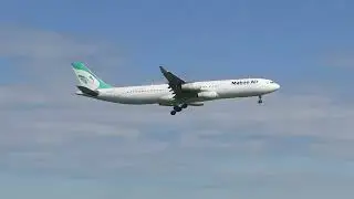 А340 с замедлением.