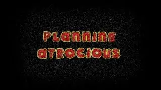 Planning Atrocious - You Can't Run Turma Da Mônica Mix