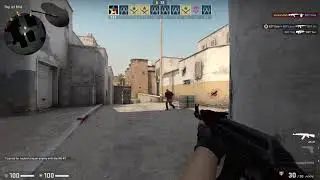 CS:GO | Practicing with bots | Dust II #csgo
