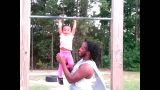 Pull ups with daddy