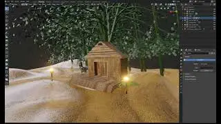 Ceremonial Hut blender 3D render