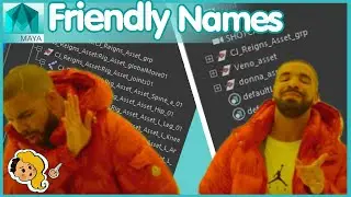How to l import files with friendly names in Maya 🗃️