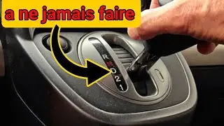 AUTOMATIC GEARBOX: mistakes to never make while driving ✅