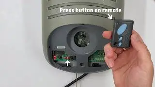 How to code your Gliderol Remote into the Motor