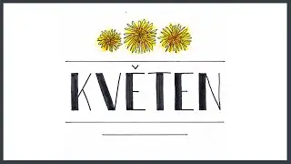 Diář 2021 - Květen |  Bullet Journal 2021 - May