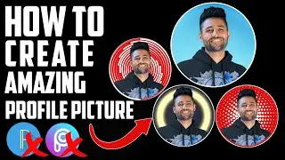 How To Create Profile Picture For Any Social Media Like Instagram ,FB ,WhatsApp And YouTube