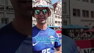 Hrvatski navijač privukao pažnju mnogih svojim originalnim natpisom! 😁🔥🇭🇷