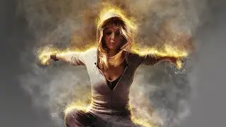 Blazing Spirit Photoshop Action Tutorial