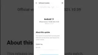 Realme 6/6i Android 11 Official Update || Realme Ui 2.0 official update for Realme Devices
