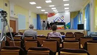 Г.  Комраков, Соната для флейты и фортепиано, II ч.  Moderato assai