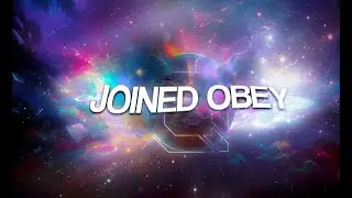 Joined Obey Alliance!