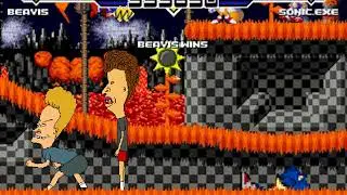 MUGEN Beavis (Me) vs Sonic.EXE