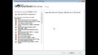 Cara Mengatasi Microsoft Visual Studio 2010 Error Saat Instal_Tutorial Jinan