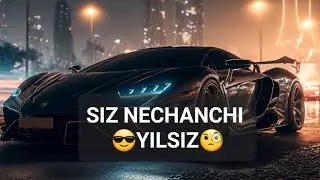 SIZNI YILINGIZ CHIQGAN BO'LSA LAYK BOSING VA OBUNA BO'LING😃