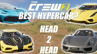 BEST Hypercars in the Crew 2?|HEAD TO HEAD 2021|Which is best?|Best cars in the crew 2!