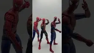 Which Spiderman Has got the moves #marvel #actionfigures #figure #spiderman