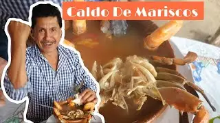 🦀🦐CALDO DE MARISCOS🦀🦐  ¡DELICIOSO!