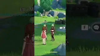 A perfect random skill moment in co op | Genshin Impact 