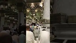 Призыв на молитву в Мечети пророка да благословит его Аллах и приветствует