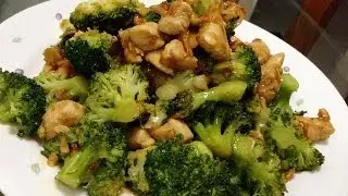 Stir-Fried Broccoli Chicken Garlic Recipe