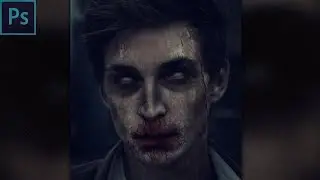 Turn a Portrait Into a Zombie - Photoshop Tutorial