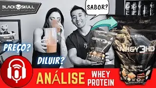 Whey Protein 3HD Gourmet Black Skull | Análise de Sabor, Diluir e Custo por Dose