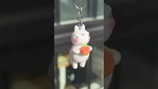 peach bunny charm 🥹 