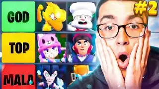 MI TIER LIST DE SKINS DE BRAWL STARS (PARTE 2)