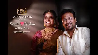 Sarath weds Shalini | Candid wedding video | VG PHOTOGRAPHY