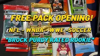 Opening Free Packs from Dave and Adams! *Brock Purdy Rated Rookie!*