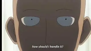 Super epic!! Genos steal saitama fries - one punch man